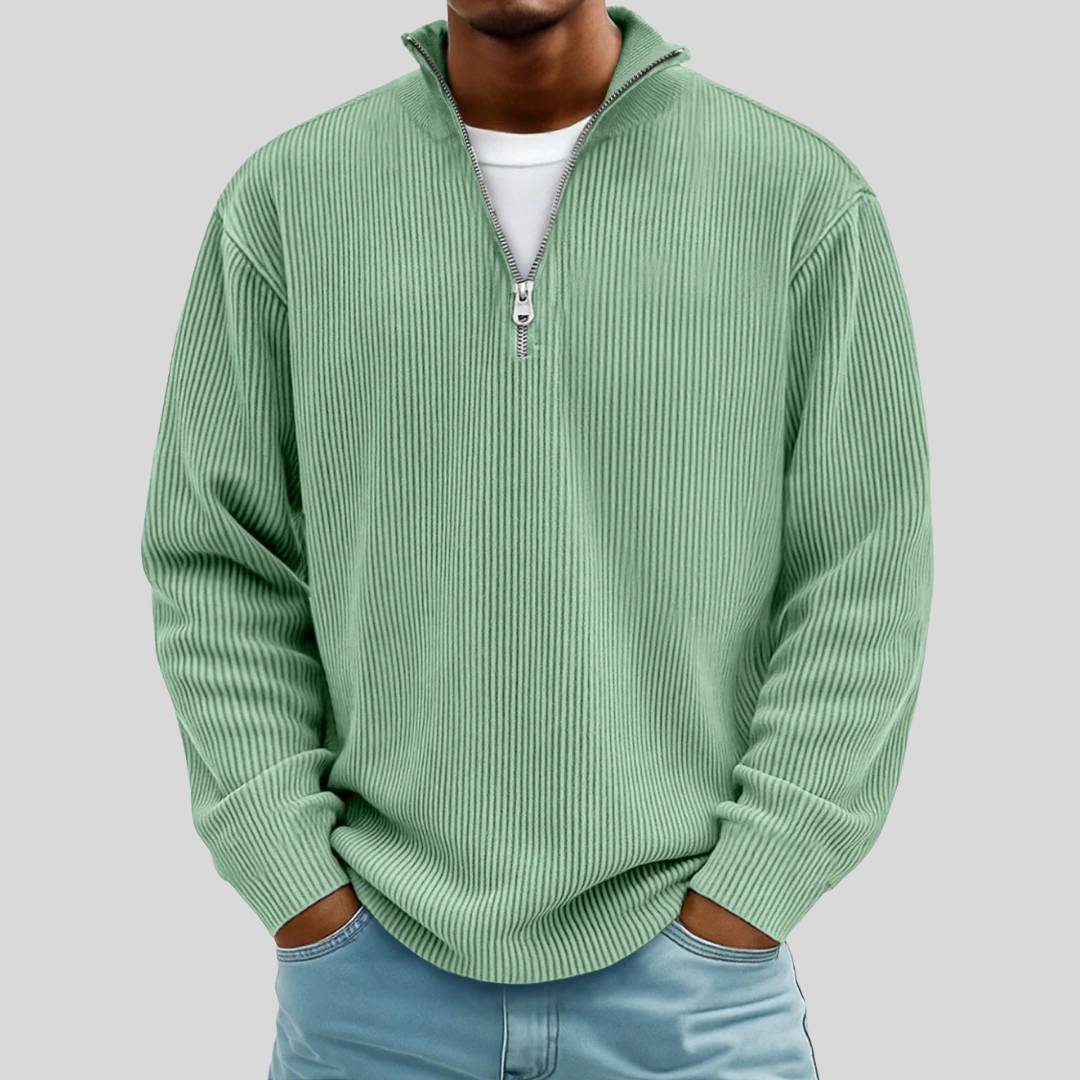 Green Morgan - Stylish Casual Sweater | By Julian & Claire Toronto