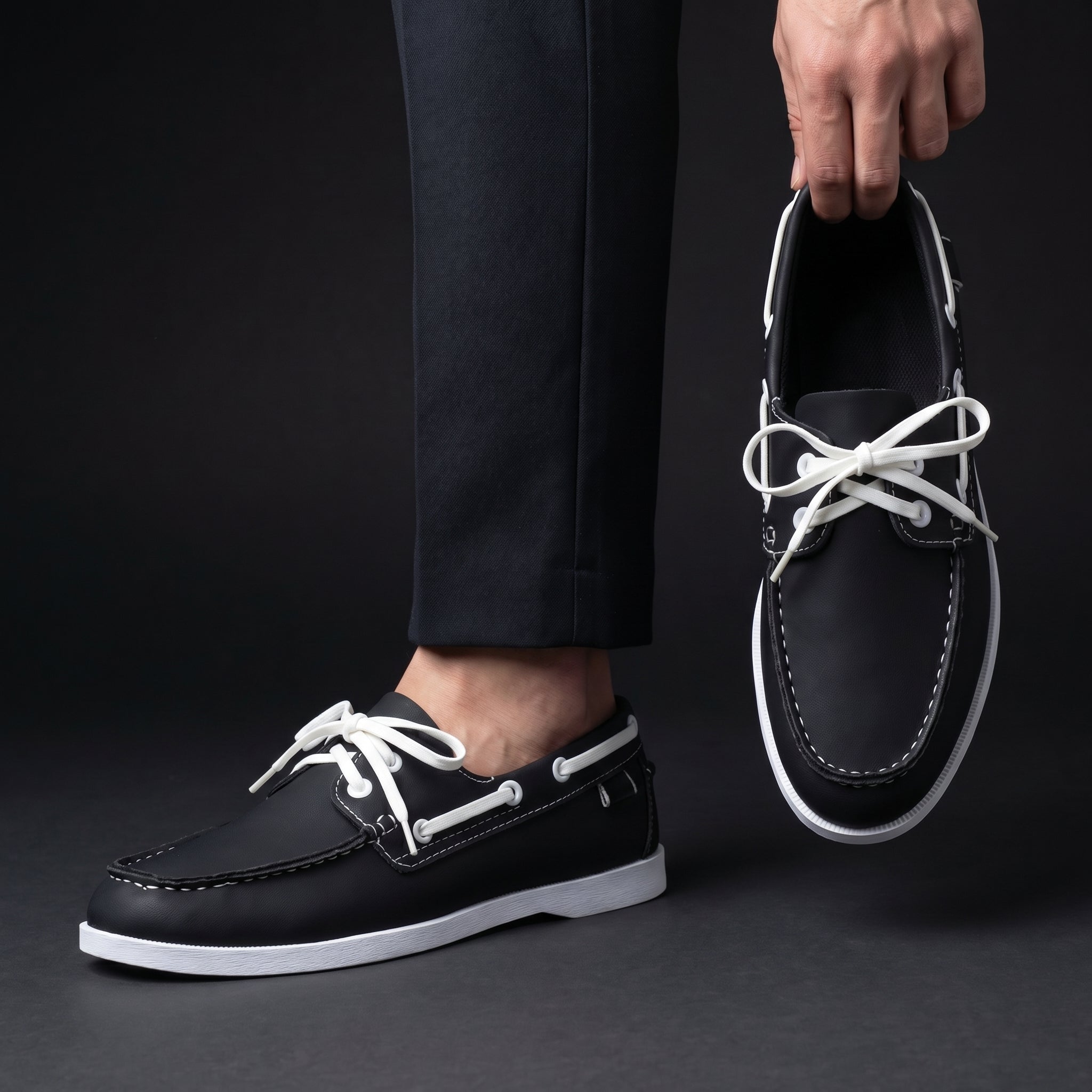 Kirk - Classic Coastal Boat Shoes | By Julian & Claire Toronto