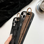 Classic iPhone Case With Holder Black-SW240330