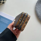 Classic iPhone Case Leather Light Brow -QBK240513