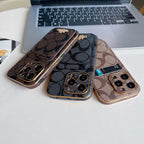 Classic iPhone Case With Card Holder Black -KB241651