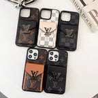Luxury Card Bag Color iPhone Case