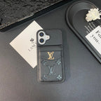 Luxury Card Bag Classic Color iPhone Case