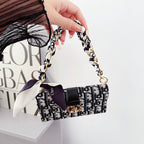 Fashion Bag Scarves Chain iPhone Case