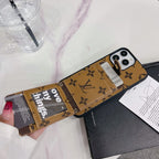 Luxury Card Bag Classic Color iPhone Case