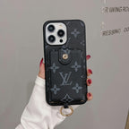 Luxury Card Bag Classic Color iPhone Case