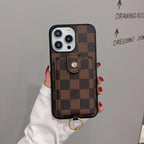 Luxury Card Bag Classic Color iPhone Case