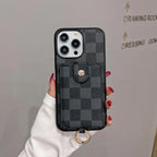 Luxury Card Bag Classic Color iPhone Case