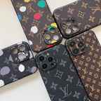 Luxury Classic Color Leather iPhone Case