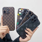 Luxury Classic Color Leather iPhone Case