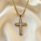 Imperial Grace Cross Necklace