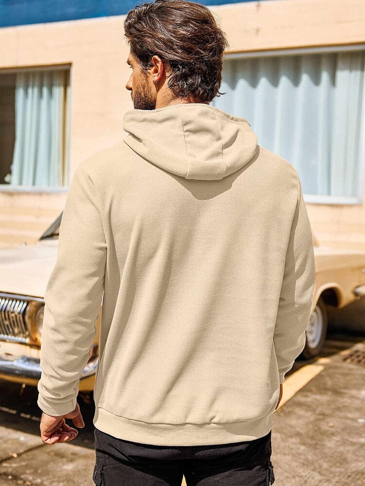 Wesley - Waffle Knit Hoodie | By Julian & Claire Toronto