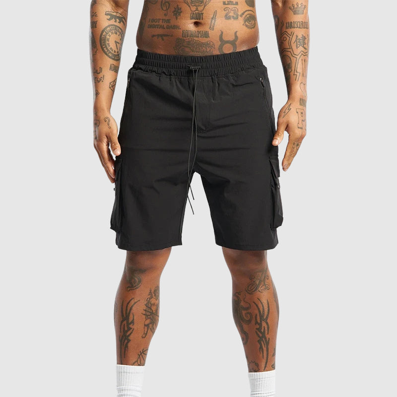 Wendon -  Elasticated Waistband  Cargo Shorts | By Julian & Claire Toronto