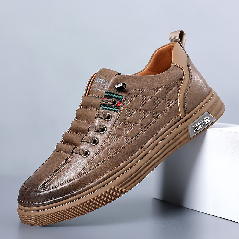 Ulric - Classic Leather Comfort Sneakers | By Julian & Claire Toronto