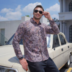 Howard - Modern Botanical Casual Shirt | By Julian & Claire Toronto