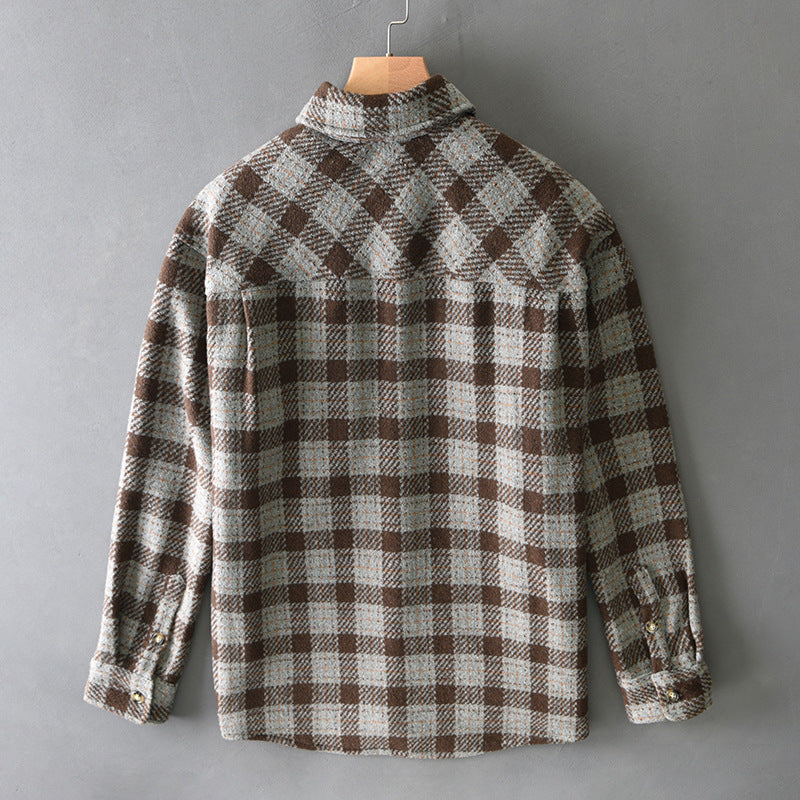 Jeff - Classic Plaid Button-Up Shirt | By Julian & Claire Toronto