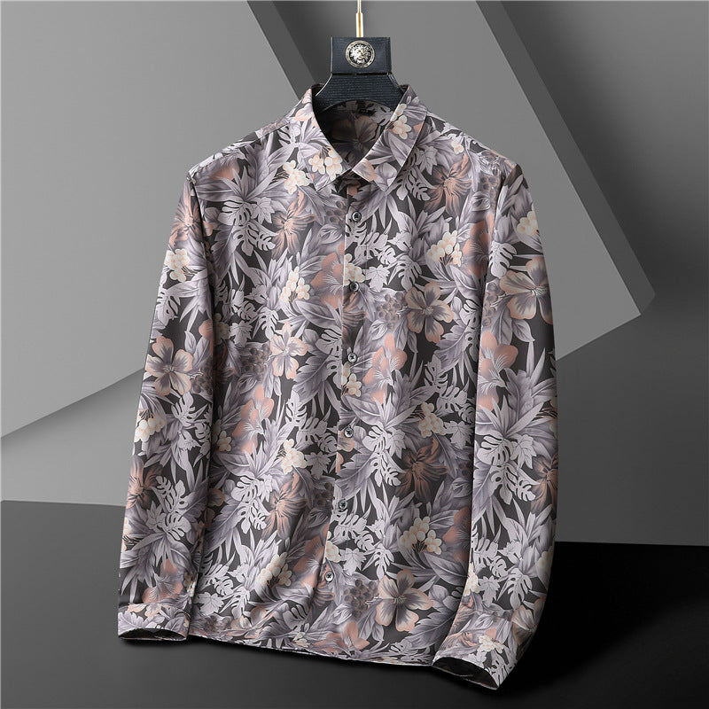 Howard - Modern Botanical Casual Shirt | By Julian & Claire Toronto