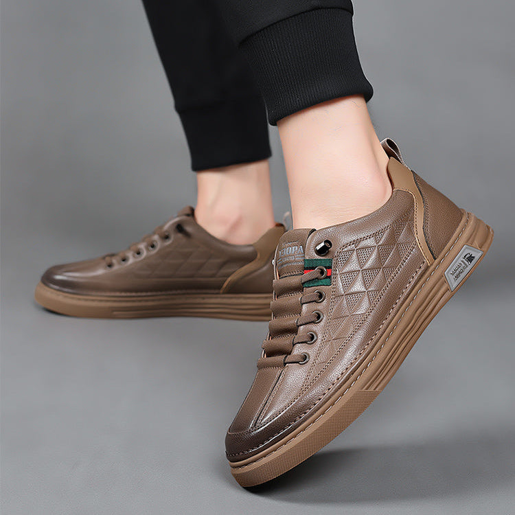 Ulric - Classic Leather Comfort Sneakers | By Julian & Claire Toronto