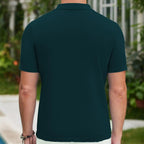 Kyler - Refined Luxe Trim Polo Tee | By Julian & Claire Toronto