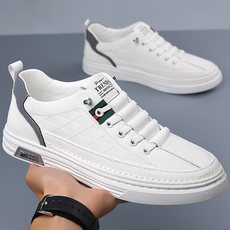 Ulric - Classic Leather Comfort Sneakers | By Julian & Claire Toronto