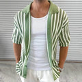 Kaden - Timeless Striped Polo Tee | By Julian & Claire Toronto