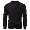 Colby - Timeless Half-Zip Knit Sweater | By Julian & Claire Toronto