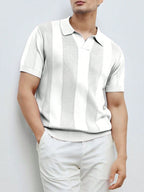 Zyne - Breathable Knit Polo Tee | By Julian & Claire Toronto