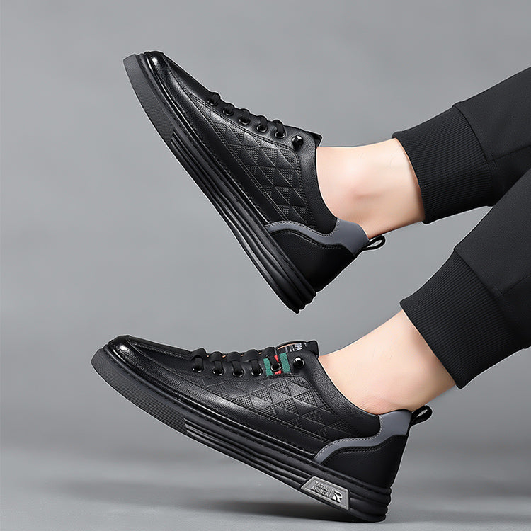 Ulric - Classic Leather Comfort Sneakers | By Julian & Claire Toronto