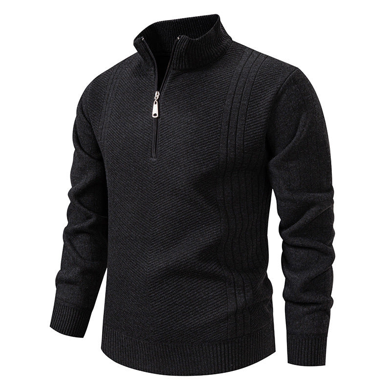 Stetson - Classic Quarter Zip Knit Sweater | By Julian & Claire Toronto