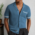 Karter - Elevated Summer Knit Polo Shirt | By Julian & Claire Toronto