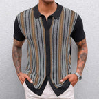 Mitchell - Soft Knit Polo Shirt | By Julian & Claire Toronto