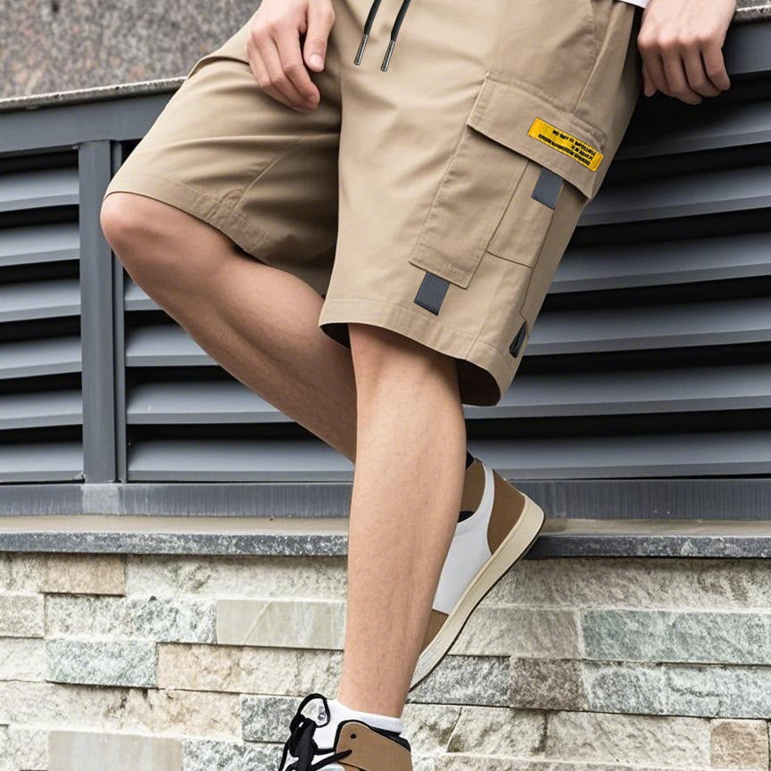 Norman - Casual Multi-Pocket Cargo Shorts - By Julian & Claire Toronto