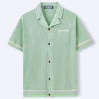 Karter - Elevated Summer Knit Polo Shirt | By Julian & Claire Toronto