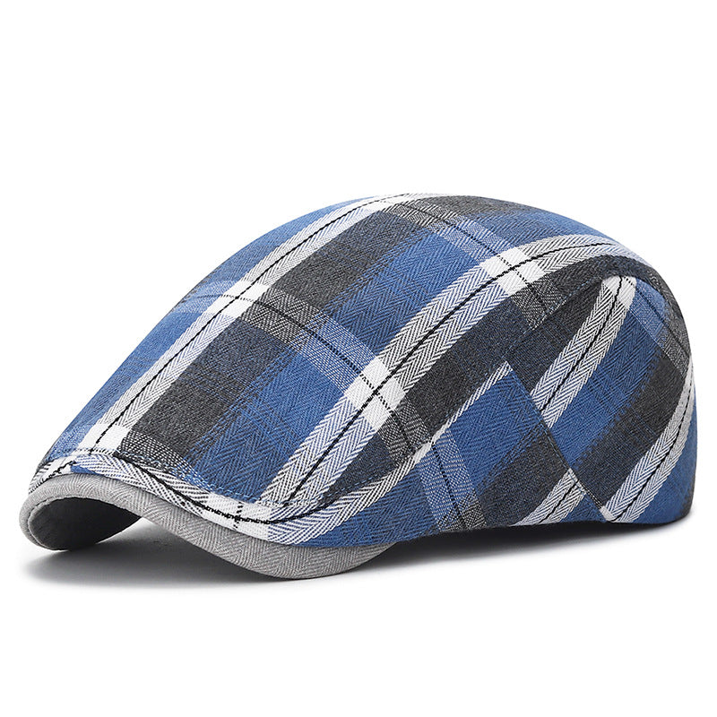 Niall - Vintage Plaid Flat Cap | By Julian & Claire Toronto