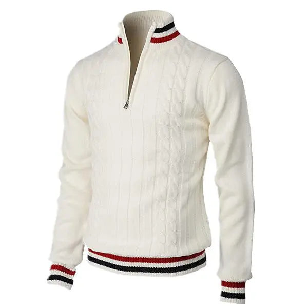 Grayson - Classic Luxe Zip Sweater | By Julian & Claire Toronto