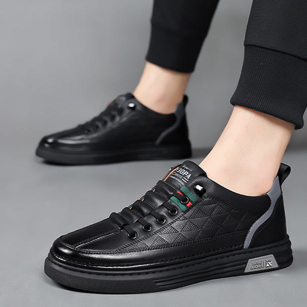 Ulric - Classic Leather Comfort Sneakers | By Julian & Claire Toronto