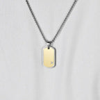 Obelis Disc Tag Necklace