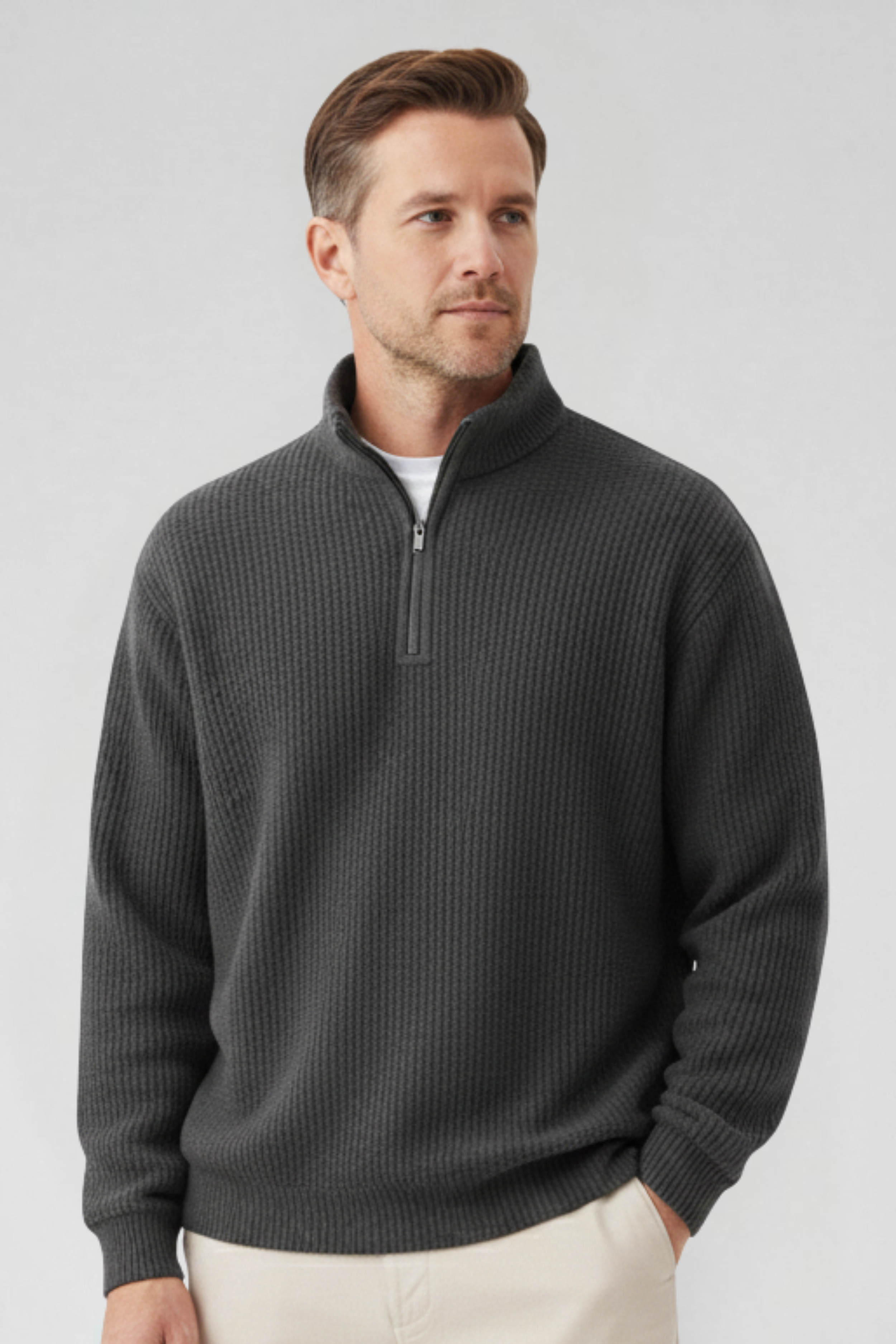 Chase - Zip Sweater | By Julian & Claire Toronto