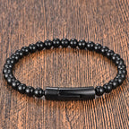 Onyx Bead Bracelet