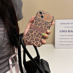 Fashion Brown Color Leather iPhone Case