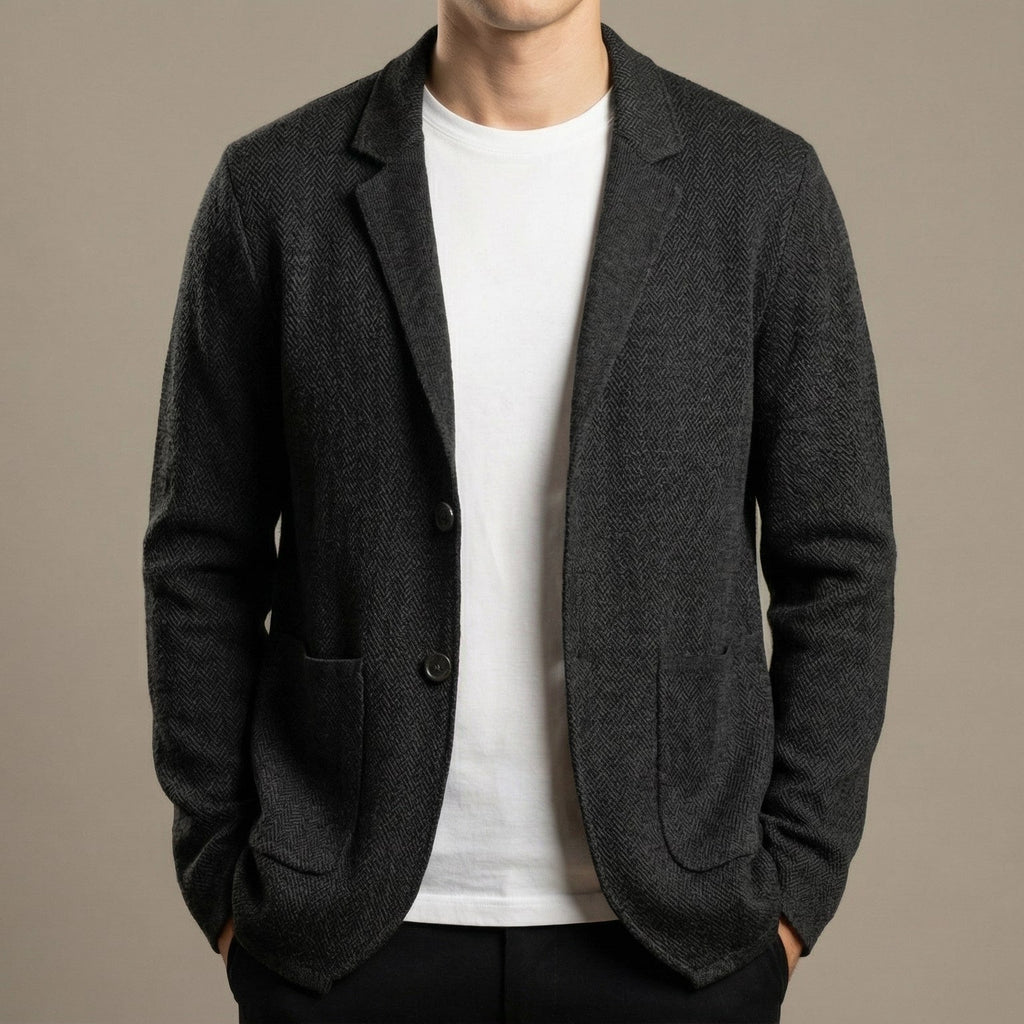 Steven - Classic Notch Lapel Blazer | By Julian & Claire Toronto