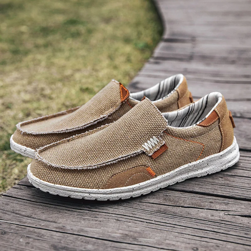 Maxime - Classic Comfort Canvas Loafers | By Julian & Claire Toronto