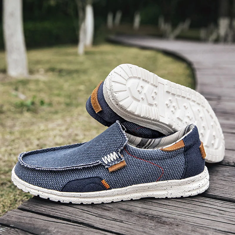 Maxime - Classic Comfort Canvas Loafers | By Julian & Claire Toronto