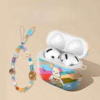 Rainbow Bear Airpods Case Frosted Soft Protective Earphone Case