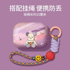 Rainbow Bear Airpods Case Frosted Soft Protective Earphone Case