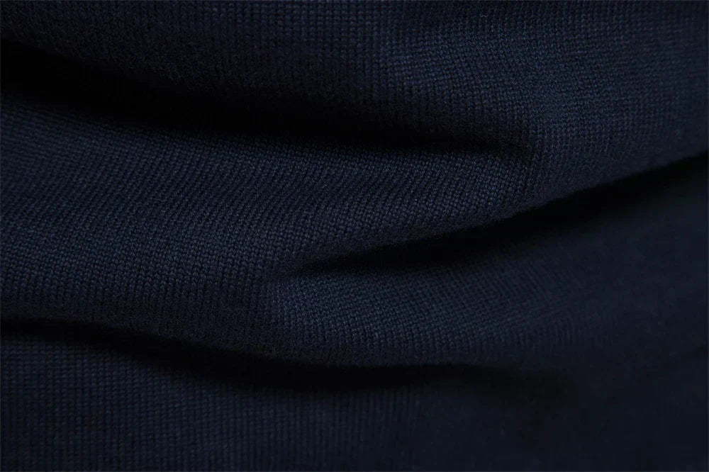 Callen - Stretch Knit Quarter-Zip Sweater | By Julian & Claire Toronto