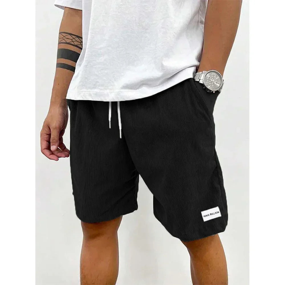 Black Reid - Ribbed Shorts | By Julian & Claire Toronto