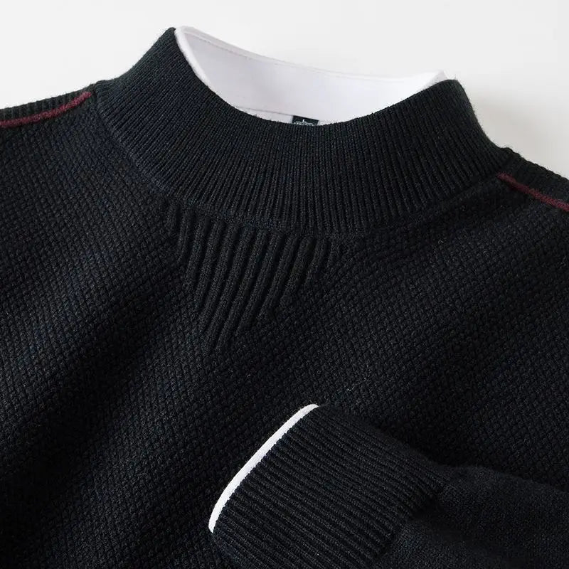 Arthur - Textured Everyday Crewneck Sweater | By Julian & Claire Toronto