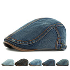 Mikkel - Classic Washed Denim Cap | By Julian & Claire Toronto