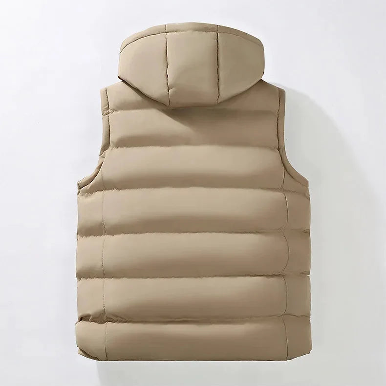 Edwin - All-Season Hooded Vest | By Julian & Claire Toronto